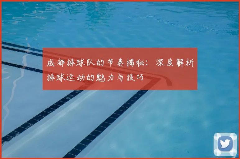 成都排球队的节奏揭秘：深度解析排球运动的魅力与技巧